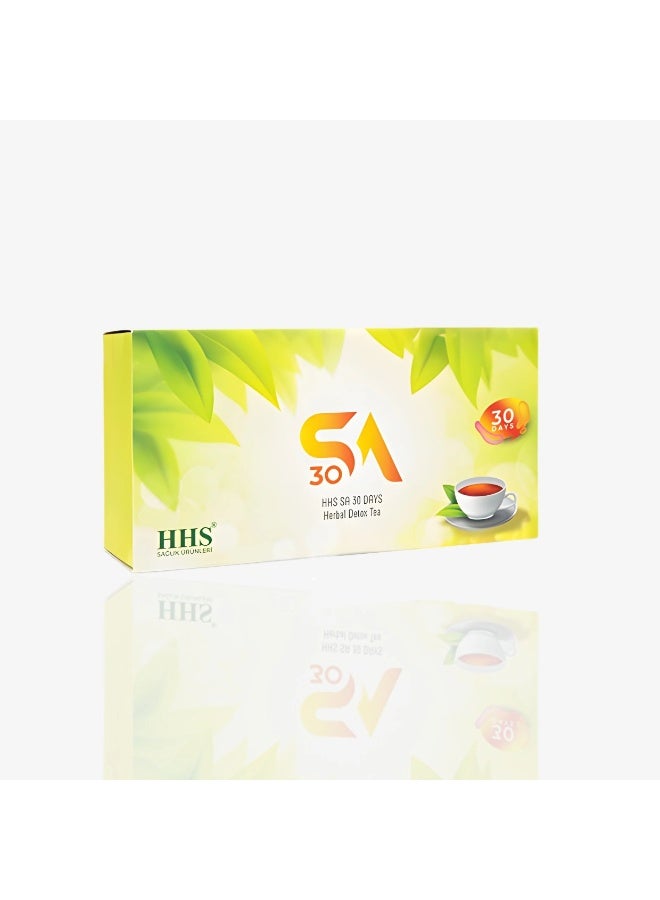 أتش أتش أس مجموعة شاي الأعشاب SA30 وكبسولات الحمية العشبية العطرية لدعم نمط حياة صحي - Image 4